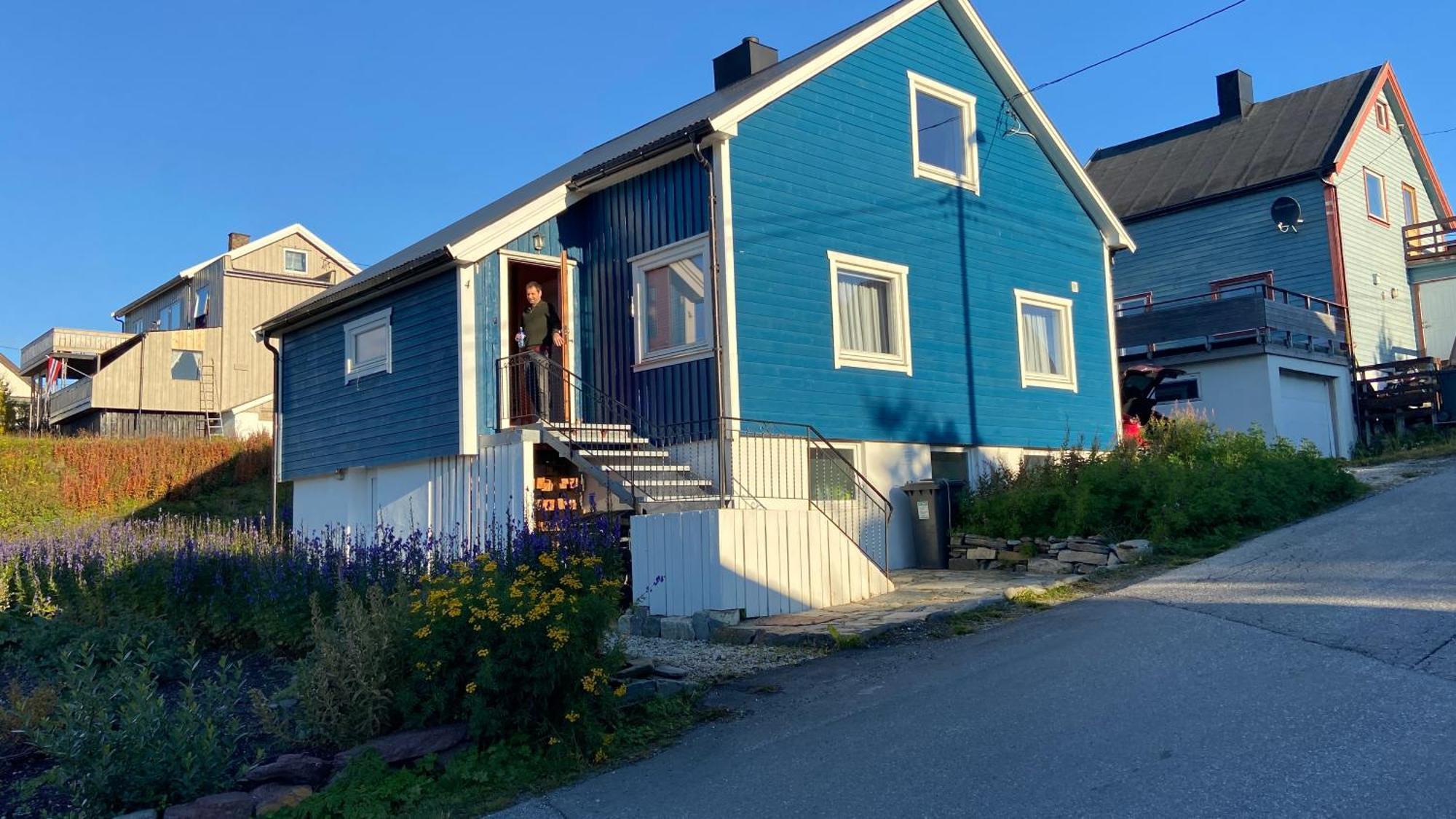 Ferienwohnung Blue House II At The End Of The World Mehamn Exterior foto